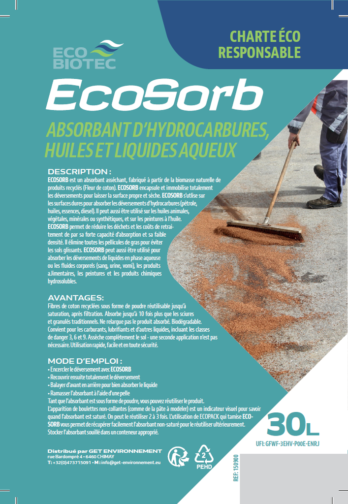 [ECO-150900-30] EcoSorb (30 L)